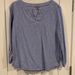 Talbots Blue Long Sleeve Top
